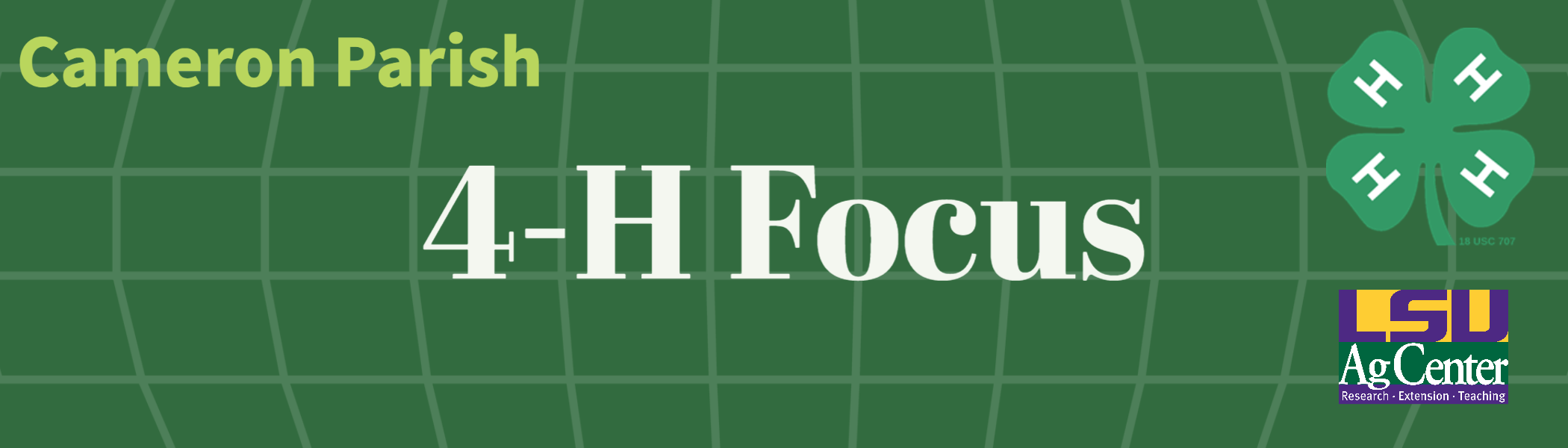 Cameron 4-H Focus Newsletter September 2022